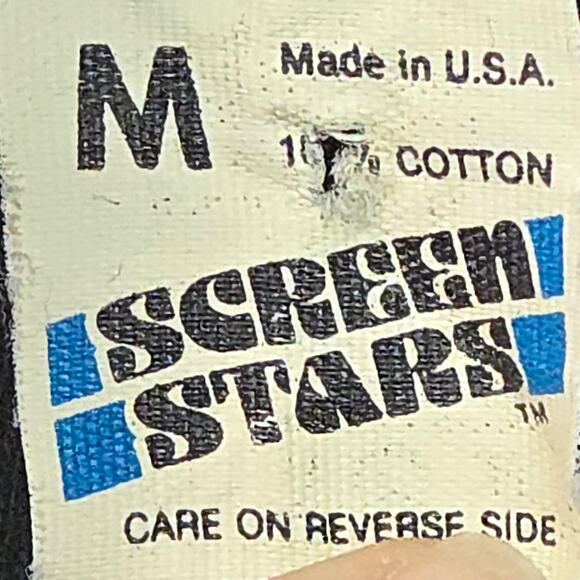 Vintage Diana Ross 1983 For One and For All Tour Tee Black Size Medium RARE - Picture 7 of 8